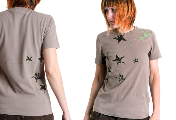 girls tshirt stars